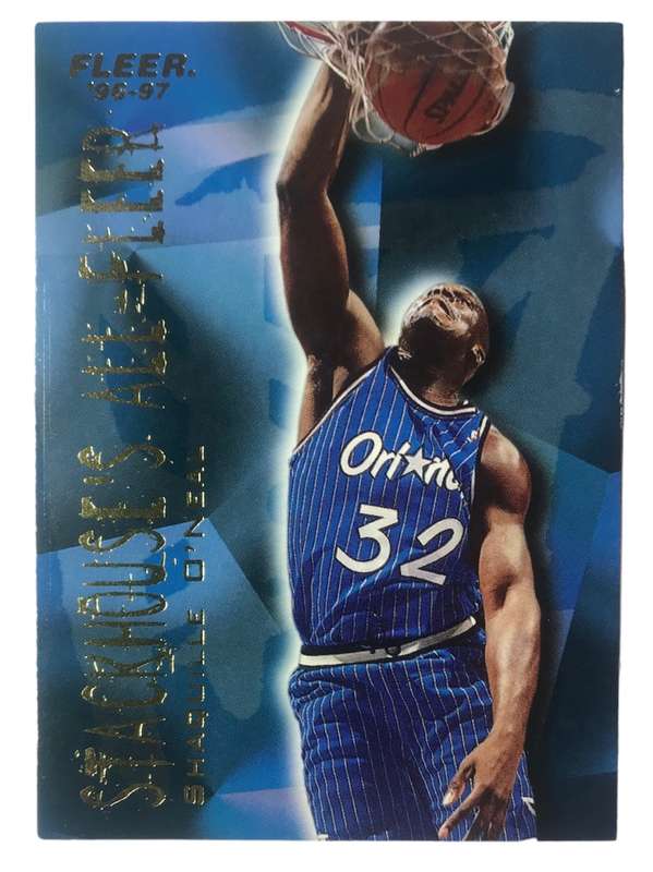 1996-97 Fleer Jerry Stackhouse`s All-Fleer Insert Shaquille O`neal #9