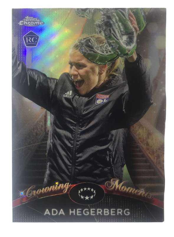 2022-23 Topps Chrome UEFA Womens - ADA HEGERBERG *RC Crowning Moments*