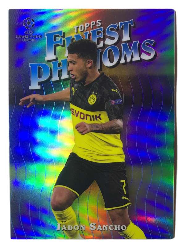 2019-20 Topps Finest Phenoms Jadon Sancho BVB Dortmund