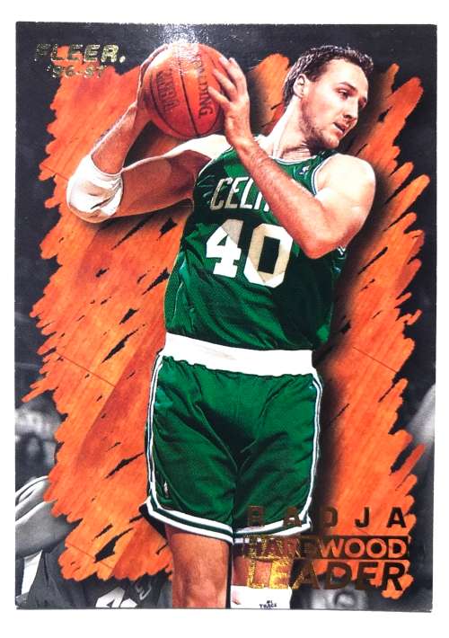1996-97 Fleer nba basketball Hardwood leader Dino Radja #121 Insert