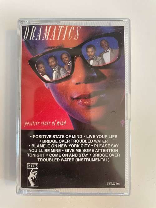 The Dramatics - Positive State Of Mind (Cassette/Tape)(Mint)
