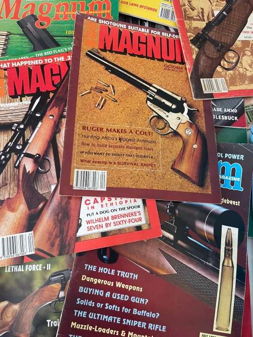 Wholsale Lot - Gun, Rifle, Magnum & Man Magazines