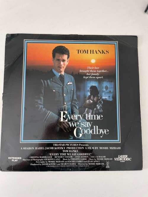 Every Time We Say Goodbye Laser Disc