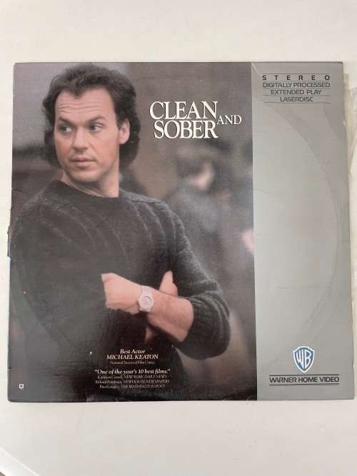Clean & Sober Laser Disc