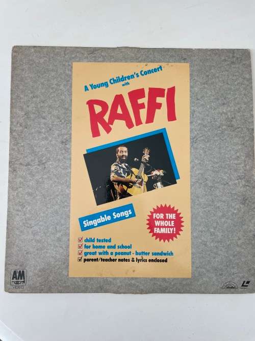 A Young Children`s Concert With Raffi Laser Disc