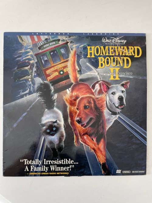 Homeward Bound 2 Laser Disc