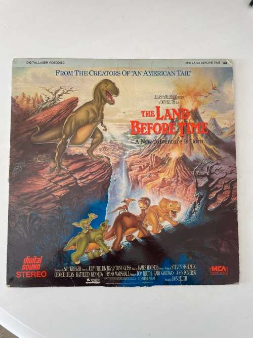 The Land Before Time Laser Disc