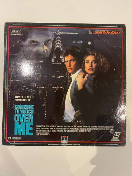 Someone To Watch Over Me Laser Disc