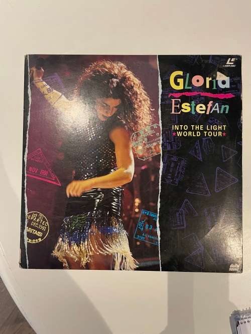 Gloria Estefan - Into The Light World Tour Laser Disc