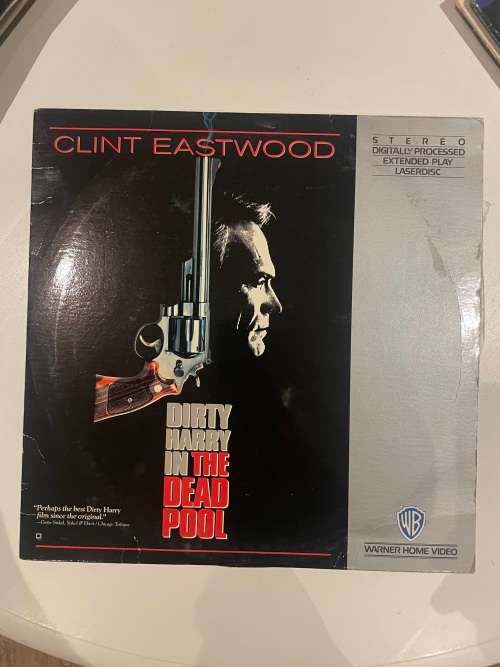 Dirty Harry In The Dead Pool Laser Disc