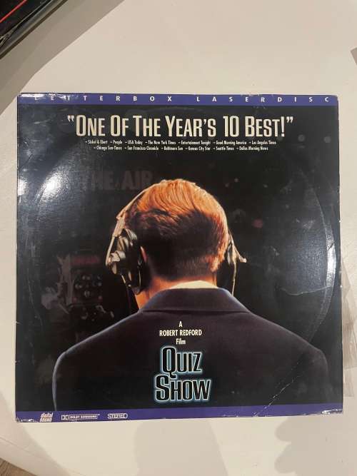 Quiz Show Laser Disc