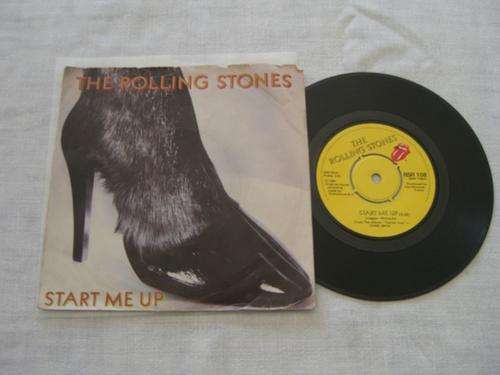 The Rolling Stones - Start Me Up / No Use In Crying (7") (VG)