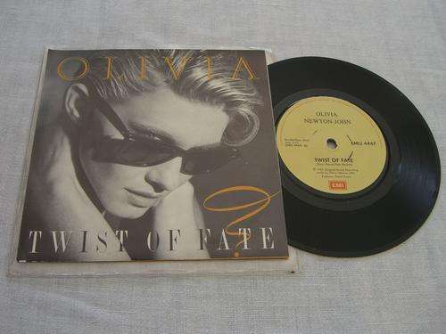 Olivia Newton-John - Twist Of Fate / Jolene (7") (VG) (VG+)