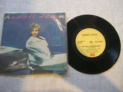 Hazell Dean - They Say It's Gonna Rain (7") (VG+) (VG)