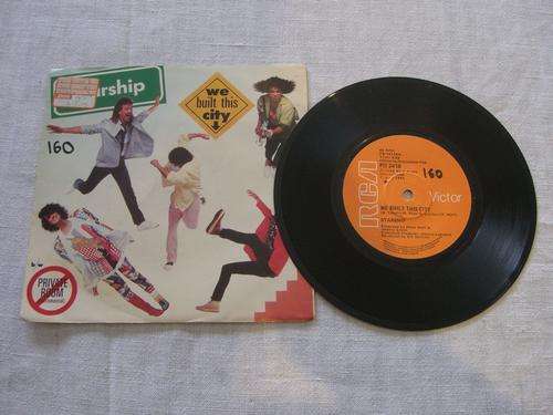 Starship - We Built This City / Private Room (7") (VG)