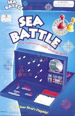 SEA BATTLE GAME BOARD