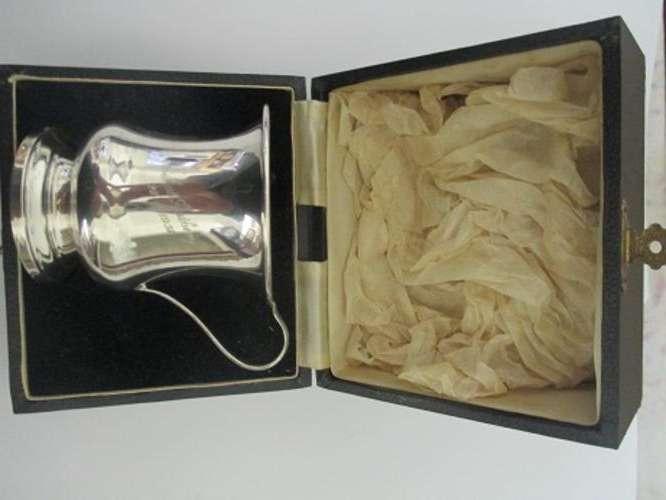 Silver Christning Cup