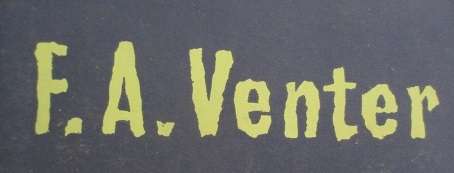F A Venter x 5 boeke