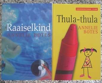 Annelie Botes - Raaiselkind eb Thula-Thula - geteken deur Botes