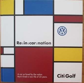 Citi Golf - Re;in;car;nation - signed by author John Lemon