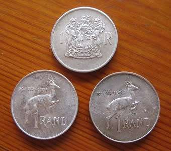 3 x R1 coins
