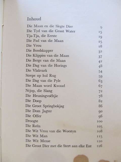 Jan J van der Post -  Jagters van die duine