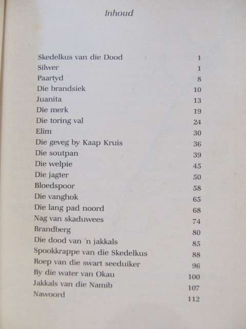 Pieter Pieterse  -  Silwer   Jakkals van die Namib