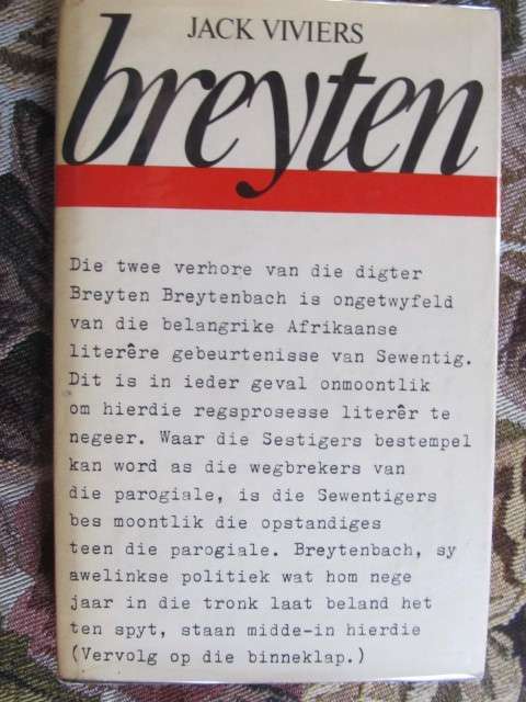 Breyten Breytenbach -  n verslag oor Breytenbach deur Jack Viviers