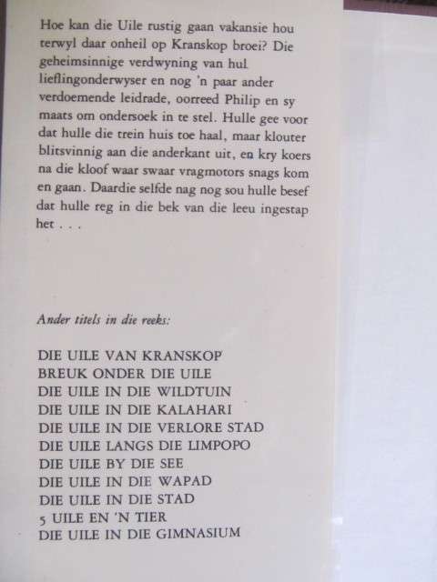 Die Uile en die rampokkers -  Cor Dirks