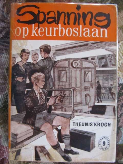 Theunis Krogh -  Spanning op Keurboslaan  -  1ste uitg  1959 - 2de druk