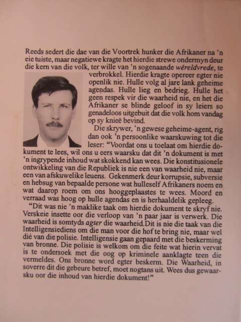 Volksverraad - Advokaat P J Pretorius