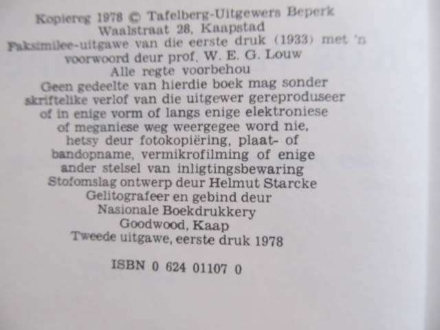 C Louis Leipoldt -  Kos vir die kenner -  soos nuut