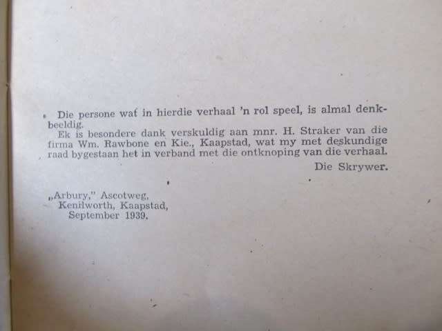 C Louis Leipoldt  -  Doe Moord in die Bosveld