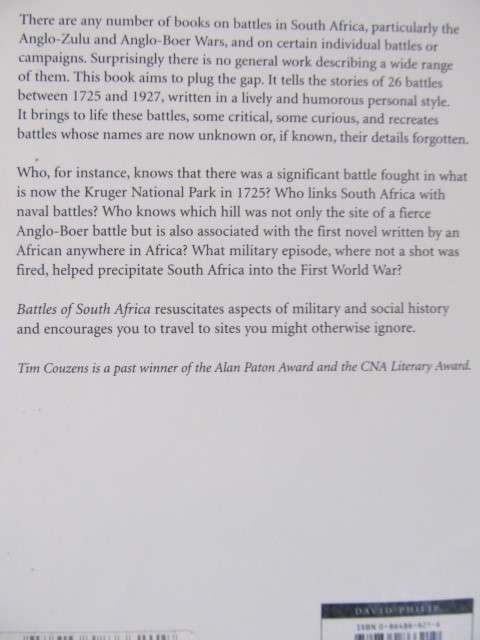 Battles of South Africa  -  Tim Couzens