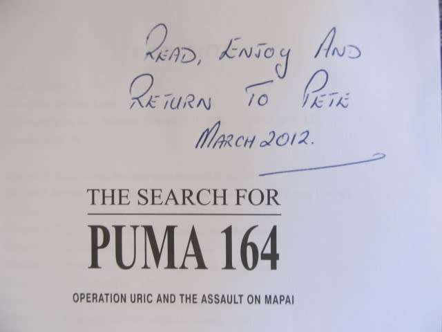 The Search for Puma 164  -  Neil Jackson & Rick van Malsen