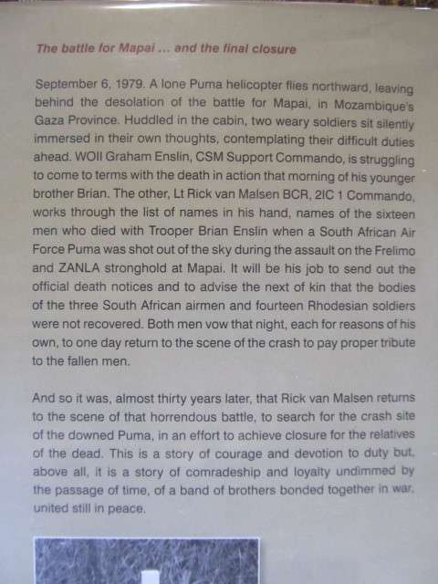 The Search for Puma 164  -  Neil Jackson & Rick van Malsen