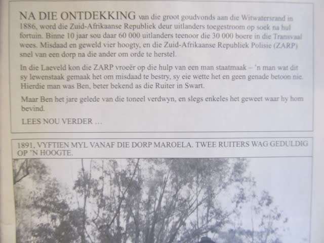 Vonk De Ridder as Ruiter in Swart - Die Galg is jou loon  Nr 1