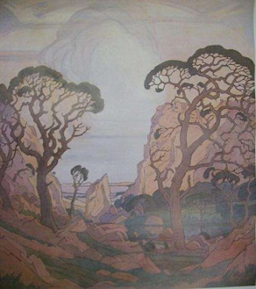 Pierneef - 12 unfraimed prints