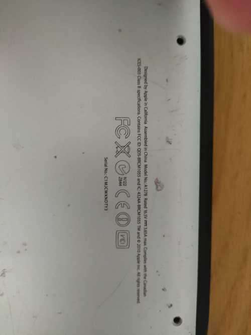 MacBook Pro 13-Inch Mid-2012 - Please Read