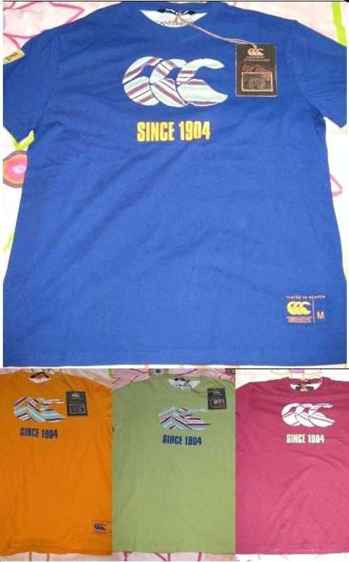 Authentic Brand New Canterbury Rugby Offfield Men's T-Shirt with Tag
