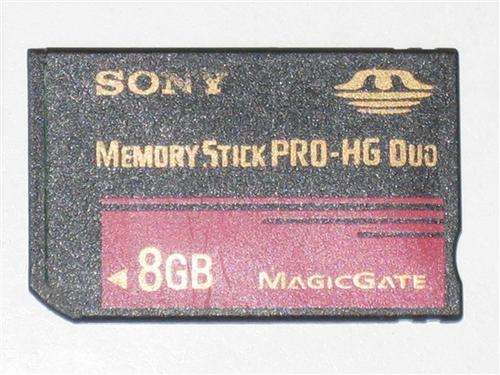 Sony Memory Stick Pro HG Duo 8G OEM