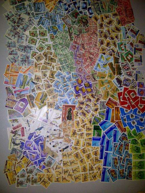 HUGE LOT FU STAMPS OFF PAPER - RHODESIA, RHODESIA & NYASALAND, SOUTHERN - AND NORTHERN RHODESIA
