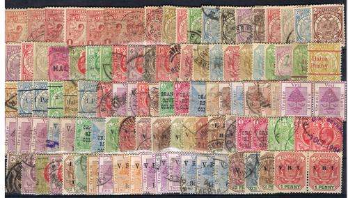 VARIETY OF STAMPS ON S/CARD - SEE DESCRIPTION