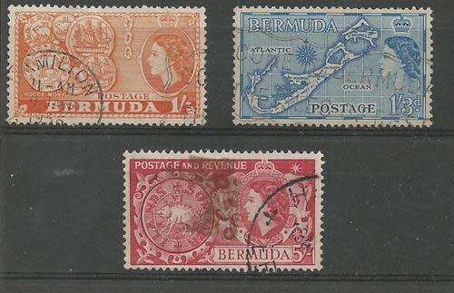 BERMUDA - FU - SG 144, 145b AND 148