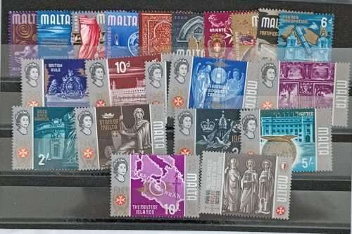 MALTA - 1965 - INDEPENDENCE SET TO ONE POUND