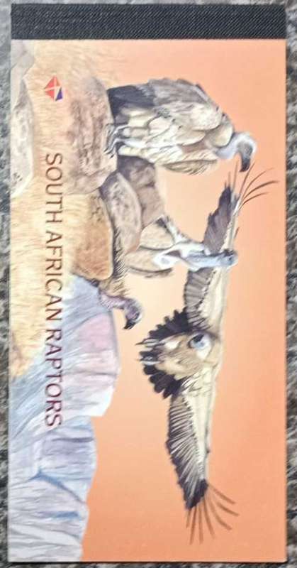 RSA 1998: BOOKLET#37 - SOUTH AFRICAN RAPTORS - COMPLETE (SACC 1119)