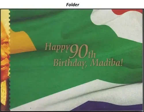 MANDELA RSA - COLLECTION LOT - COIN COVER, FOLDERS, BOOKLET, ETC - REALLY GREAT ITEMS ALL!!!!!