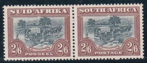 UNION SA - SCREENED PICTORIALS, 2/6 PAIR - FINE U/M!!!!!