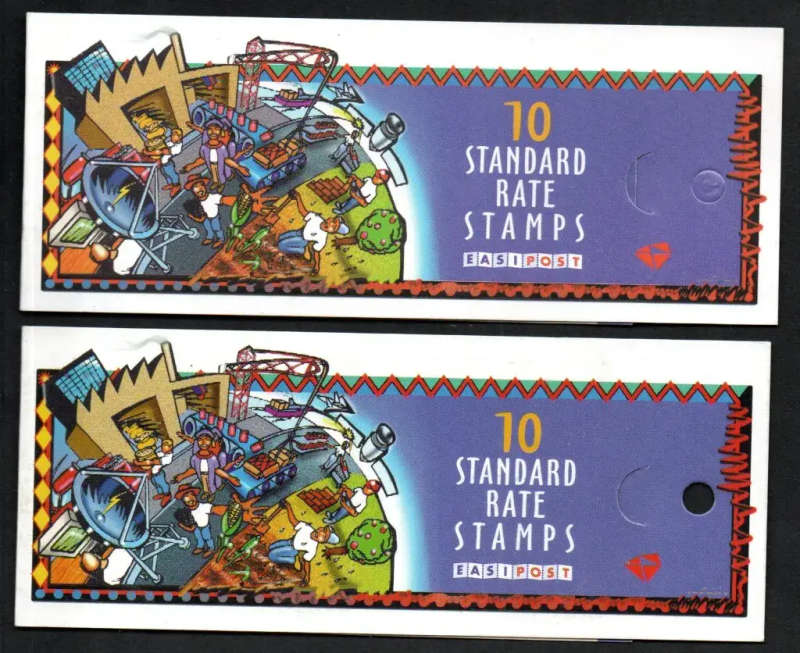 RSA 1998 RHINO REDRAWN DEF ISSUE BOOKLET NO 33 (X2) MINT AND COMPLETE. AS PER SCANS. CV R240.