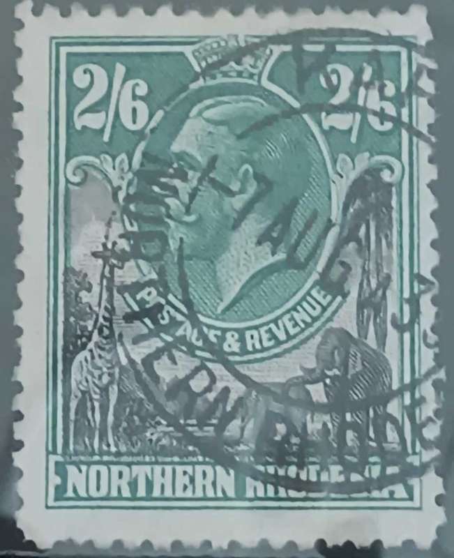 NORTHERN RHODESIA - 1925 KGV - 2/6 FINE USED SACC 12